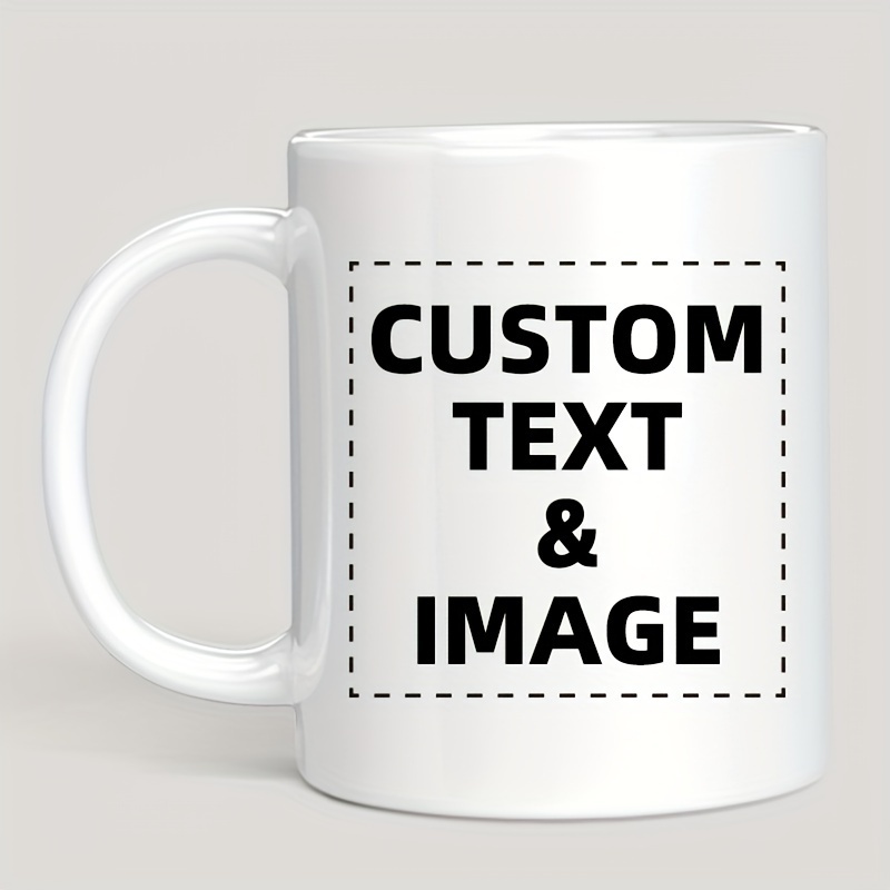 Sublimation Mug White - Кружка с индивидуальным фото и текстом/логотипом