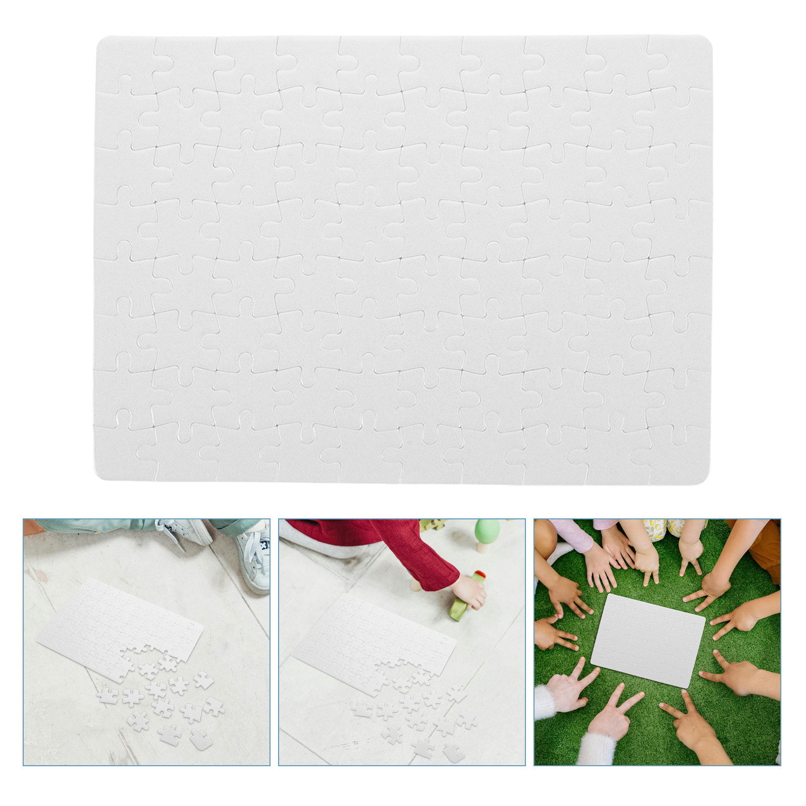 Puzzle Blank White - Пустые листы для пазлов – 4