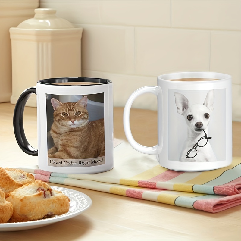 Кружка с индивидуальным фото и – обзор и цена Sublimation Mug White