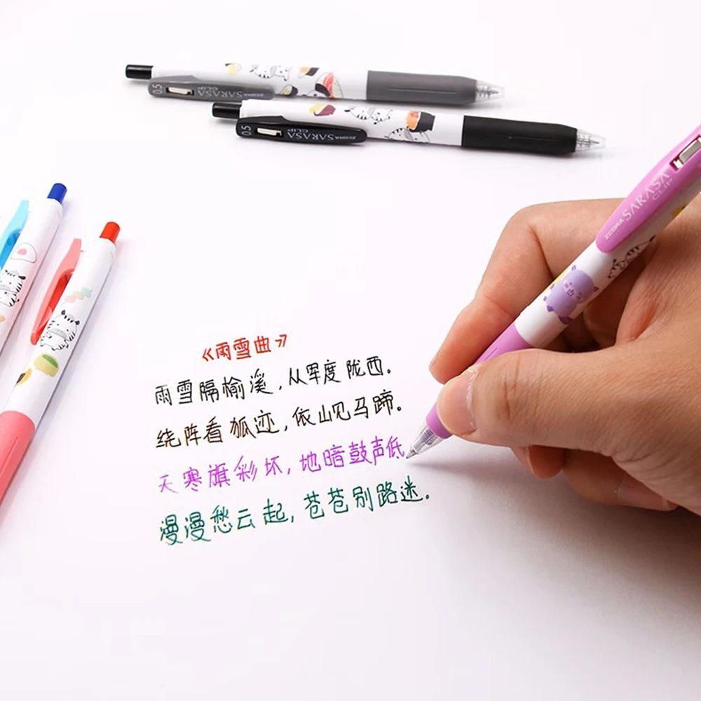 5 шт., набор японских цветных  – обзор и цена Zebra Pen Mildliner