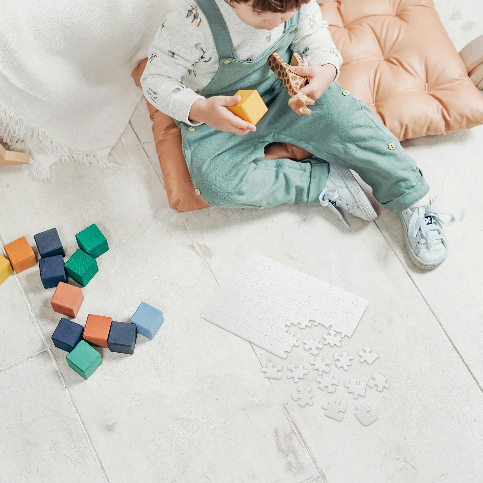 4 листа белой доски для сублим – обзор и цена Puzzle Blank White