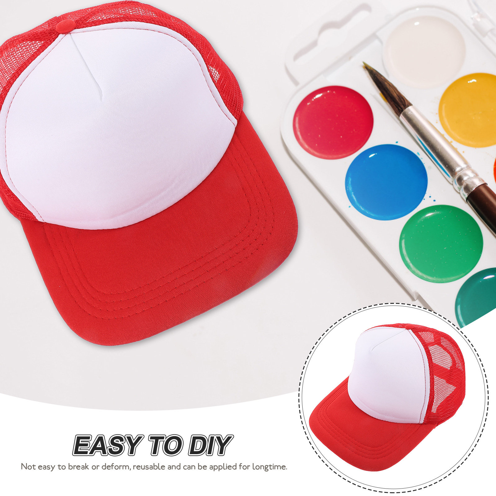 10 шт. пустых бейсболок для те – обзор и цена Hat Sublimation Blank